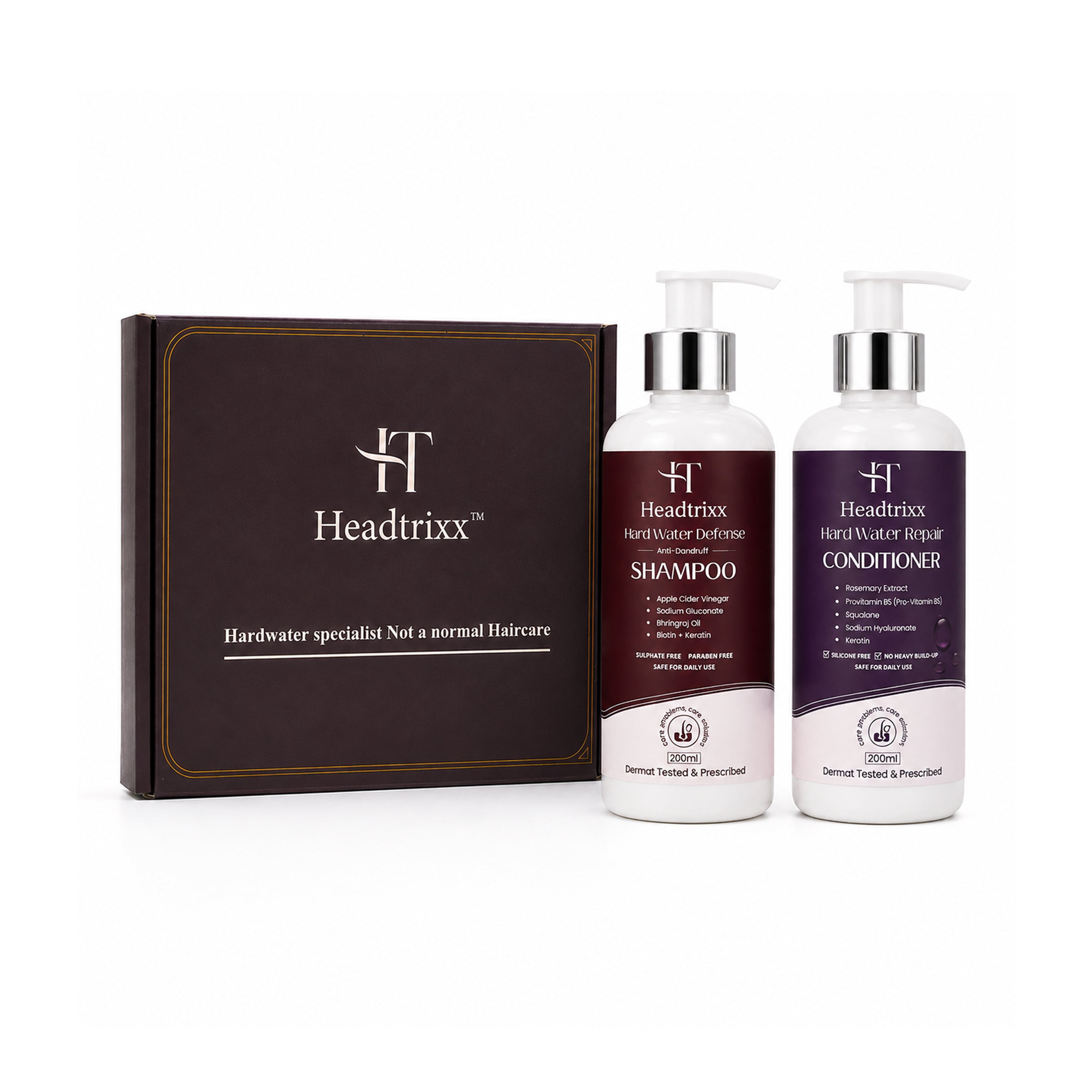 Headtrixx Hard Water Hair Care Duo
