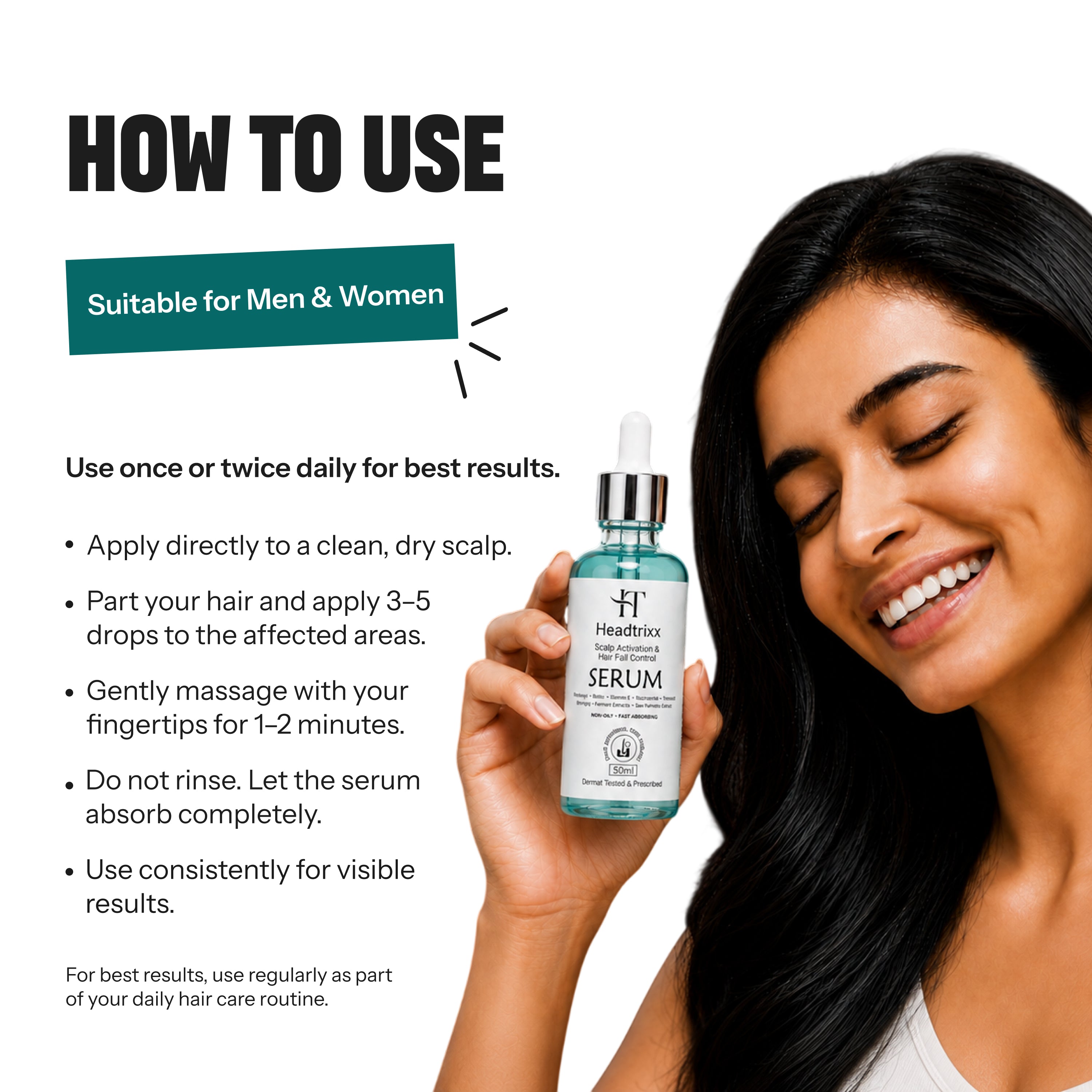 Headtrixx Scalp Activation Hairfall Control Serum